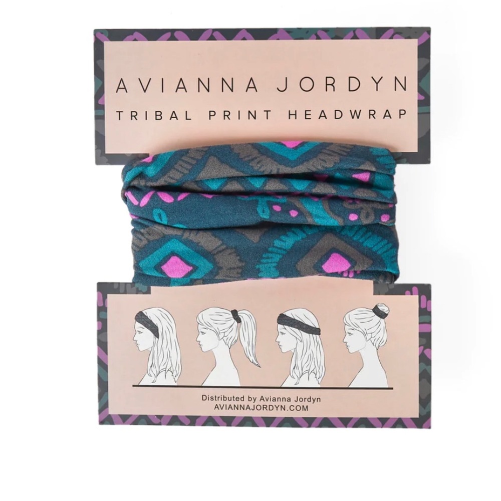 Avianna Jordyn Tribal Print Headwrap